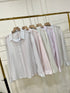 Women Stripes Summer See Through Shirts